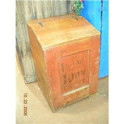PRIMITIVE General Store Lion Coffee Cabinet  #994182