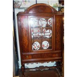 Antique China Hutch Cabinet 1930's--BEAUTIFUL!! #994196