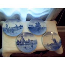 blue delf plates #994210