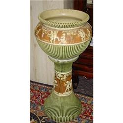 Large Antique Roseville ''Donatello" Jardiniere #994213