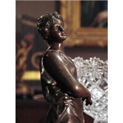 Stunning French Spelter Statue by Rancoulet #994237