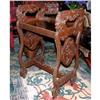Image 1 : CHINESE CARVED DRAGON SERVING TABLE #994246