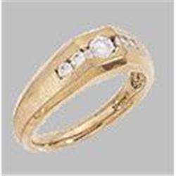 Natural diamond  ring 2 carat G VS1  five stone #994600