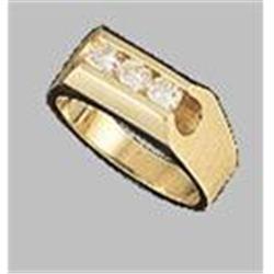 Natural diamond ring 1.5 carat G VS1 genuine #994602