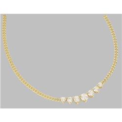 G VS1 natural diamonds 4 carat necklace pendant #994604