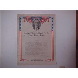Poster,WW1-President Wilson's Appeal.... #994646