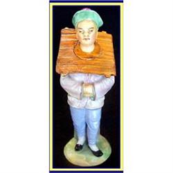 PORCELAIN PERFUME SCENT BOTTLE FIGL CHINA BOY #994682