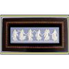 Image 1 : WEDGWOOD PLAQUE BLUE JASPER DANCING HOURS #994688
