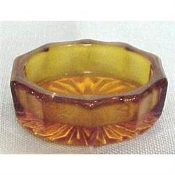 Amber Glass Salt Cellar #1000517