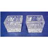 Image 1 : Cut Crystal Open Salt Cellars  #1000555