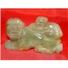 Image 1 : Chinese Jade model of monkey riding on beast #1000686
