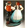 Image 1 : VINTAGE D. URBACH DANCING COUPLE ART POTTERY / #1000815