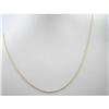 Image 1 : 14K SOLID GOLD CABLE CHAIN NECKLACE 18 INCHES #1001055