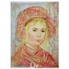 Image 1 : Liv serigraph by Edna Hibel large #1001132