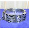 Image 1 : Signed TPN Taxco Sterling Silver Bracelet #1001302