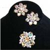 Image 1 : BSK Aurora Borealis Rhinestone Brooch #1001308