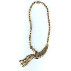 Beads  of the Tiger Gem Necklace #1001439
