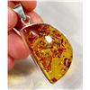 Romance BALTIC Amber Sterling Pendant #1002029