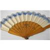 Image 1 : Fan. Wood and Paper c1900 #1003617