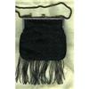 Image 1 : Beaded Purse Mourning c1900 Victorian #1003939