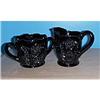 Image 1 : Tiara Black Daisy & Button Sugar & Creamer #1004179