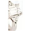 Image 1 : THREE STONE RING DIAMOND RING 3 STONES 0.73 CTS#1004260