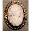 Image 1 : Cameo Filigree Brooch #1009759