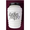 Image 1 : Anchor Hocking Milk Glass Pepper Shaker #1009848