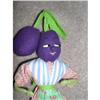 Image 1 : Italian Plum Cloth Doll tagged #1009929