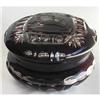 Image 1 : Ruby Cut  to Clear Glass Dresser Jar #1010123