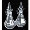 Image 1 : US Glass Clear Depression Glass Cruet Set #1010177