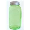 Image 1 : Hocking Green Depression Glass 40 oz Canister #1010221