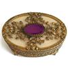 Image 1 : Apollo Jeweled Ormolu Dresser or Jewelry Box #1010222