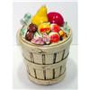 Image 1 : McCoy Bushel Basket of Fruit Cookie Jar #1010318