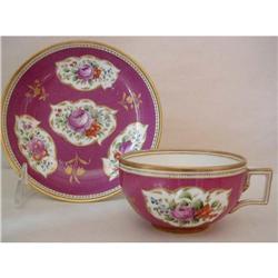 Nicholas I, Russian Porcelain Teacup & Saucer #1010437