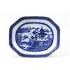 Image 1 : 19C Chinese Export Blue & White Canton Platter #1010605