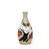 Image 1 : Old Japanese Kutani Porcelain Sake Bottle Maple#1010607