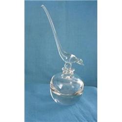 Hand Blown Bird Stopper Perfume Bottle #1010645