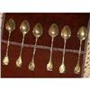 Image 1 : Silver Spoons Marked Italy Six #1011078