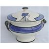 Image 1 : Quimper covered tureen signed HB #1016958