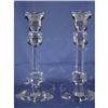 Image 1 : Val St.Lambert crystal candlesticks #1017002