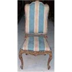 Antique Set of 8 French Louis XV Dining Chairs #1017039