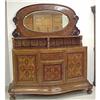 Image 1 : EXOTIC  MARQUETRY BUFFET/SERVER/SIDEBOARD #1017061