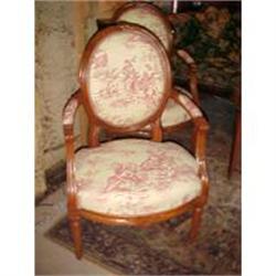 PAIR OF FRENCH ARMCHAIRS #1017097