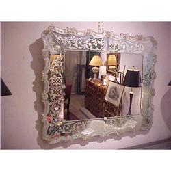 VENETIAN GLASS MIRROR #1017099