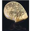 Image 1 : Carved Mother of Pearl Shell on Stand (birds) #1017239
