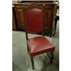 Image 1 : Set of 8 French Napoleon III leather chairs #1017376