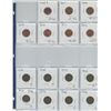Image 10 : BINDER OF 10 PAGES OF COINS (1 CENT, 5 CENTS, 10 CENT)