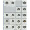 Image 2 : BINDER OF 10 PAGES OF COINS (1 CENT, 5 CENTS, 10 CENT)