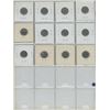 Image 7 : BINDER OF 10 PAGES OF COINS (1 CENT, 5 CENTS, 10 CENT)